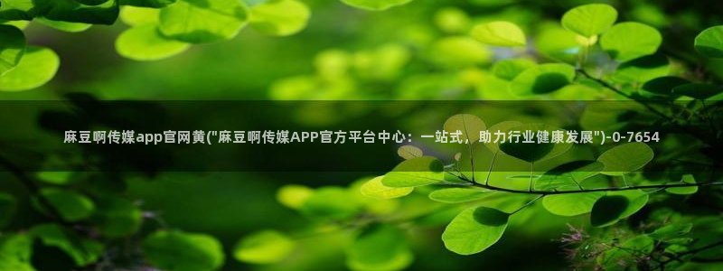 麻豆视频 图集：麻豆啊传媒app官网黄(\